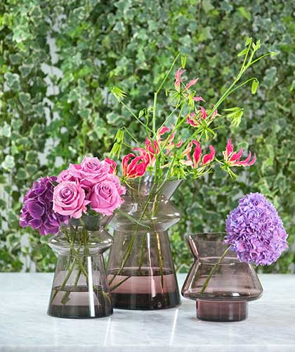 Glas farbig & handmade