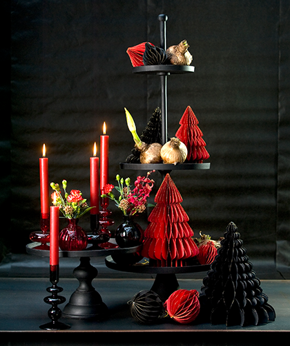 rot-schwarz, magic red black