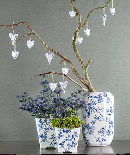 Summer Orange Emaille Pflanzköpfe