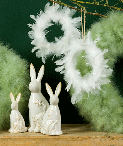 Basic Eier Federn Eikerzen