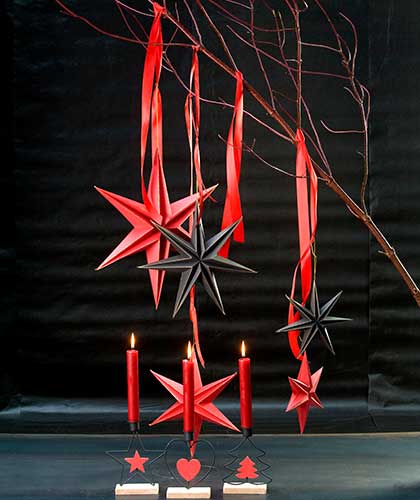 rot-schwarz, magic red black