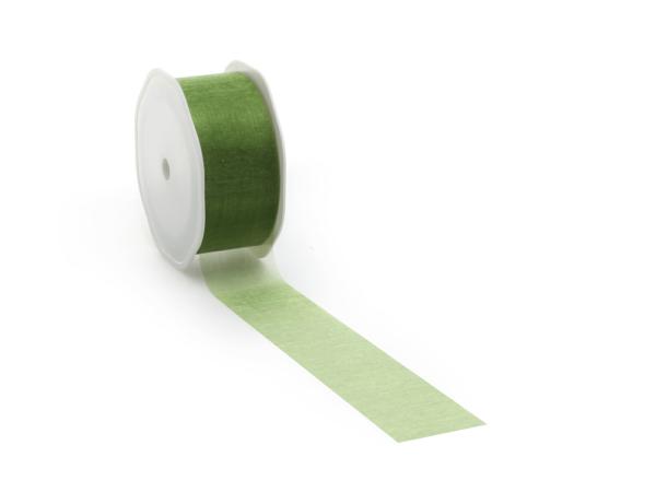Band Organza Schnittkante 38mm 25mr 38mm 25mr