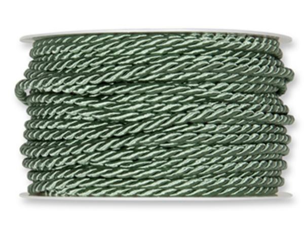 Kordel 4mm 25mr jadegrün 4mm 25mr