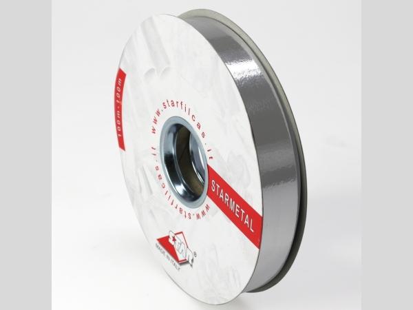 Ziehband 19mm Glanz silber 100mr 