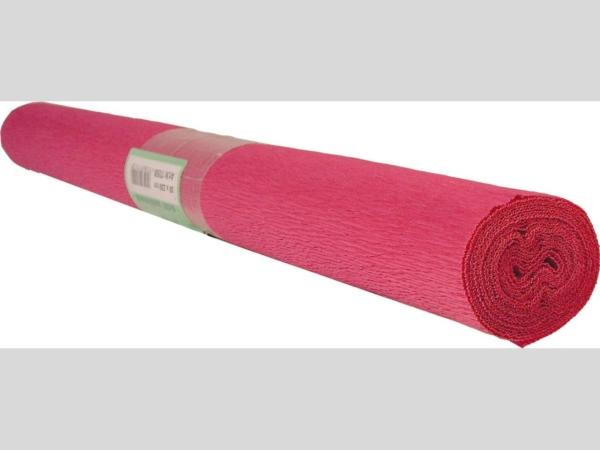 Krepp-Papier B50 L250cm pink 50cm 250cm