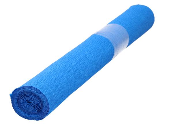 Krepp-Papier B50 L250cm blau  50cm 250cm