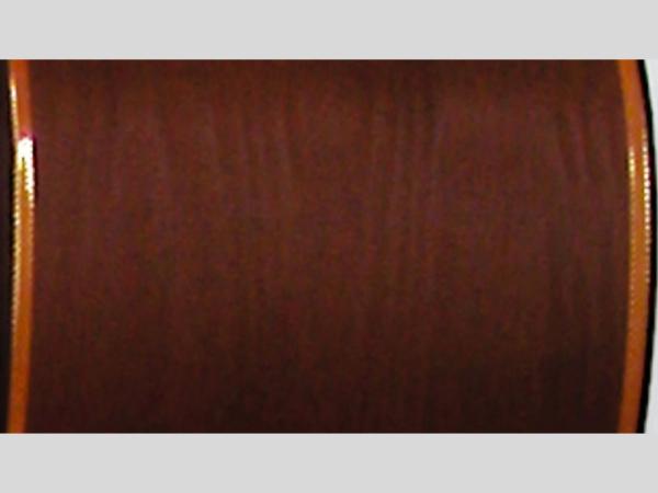 Kranzband Moire 100mm 25mr braun   100mm 25mr