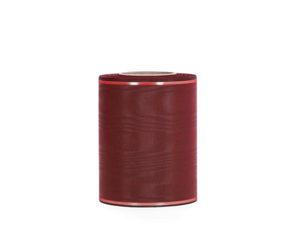 Kranzband Moire 125mm 25mr bordo 125mm 25mr