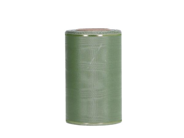 Kranzband Moire 150mm 25mr grün 150mm 25mr
