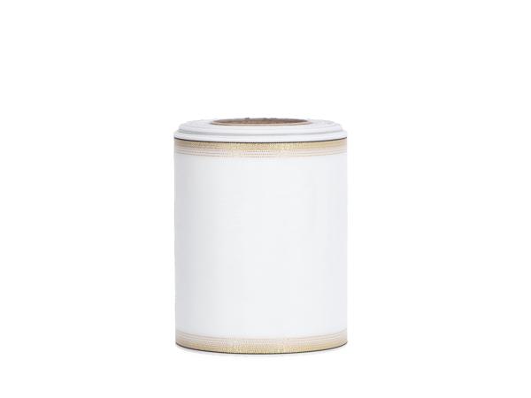 Kranzband Bella Donna 125mm 25mr weiss 125mm 25mr