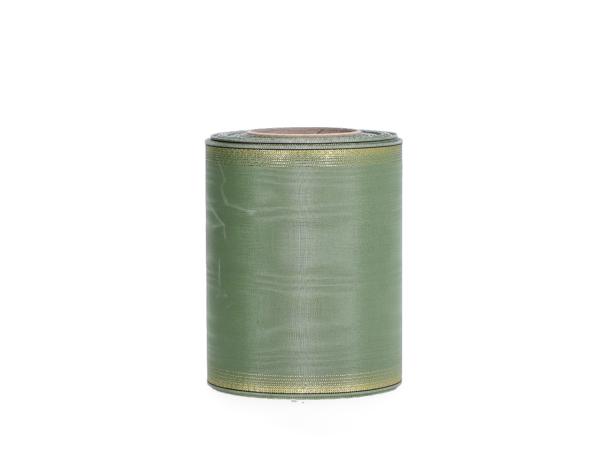 Kranzband Bella Donna 125mm 25mr grün  125mm 25mr