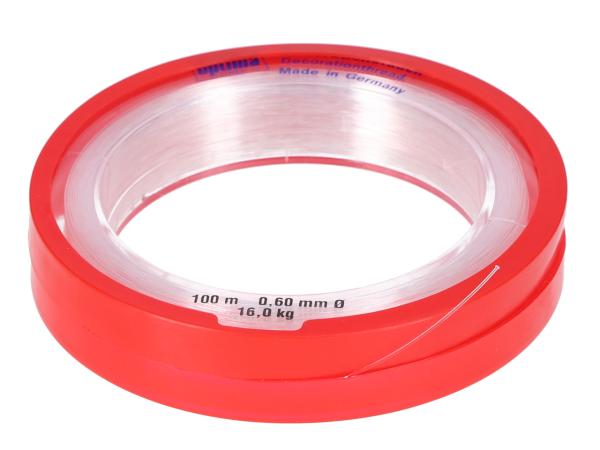 Perlonfaden 0,6mm 100mr 16,0kg Tragkraft 0,6mm 100mr