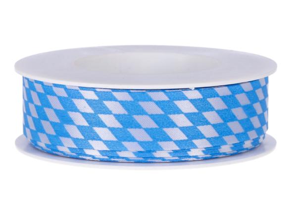 Rautenband blau/weiss 25mm 25mr Bayern 25mm 25mr