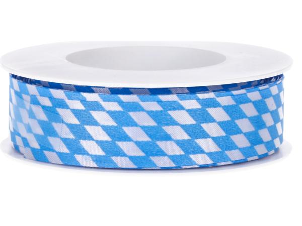 Rautenband blau/weiss 40mm 25mr Bayern 40mm 25mr