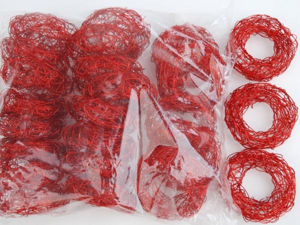 Kranz Metallicdraht D5cm
!! Aktionsartikel- Kein Umtausch / Rückgabe möglich !! D5cm