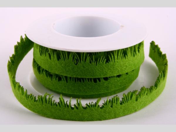 Band Filz Gras 20mm 3mtr
!! Aktionsartikel- Kein Umtausch / Rückgabe möglich !! 20mm 3mr
