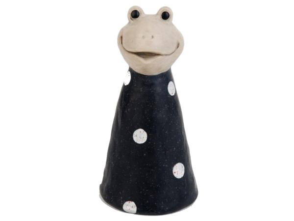 Zaunfigur Frosch Polyresin D11 H20cm