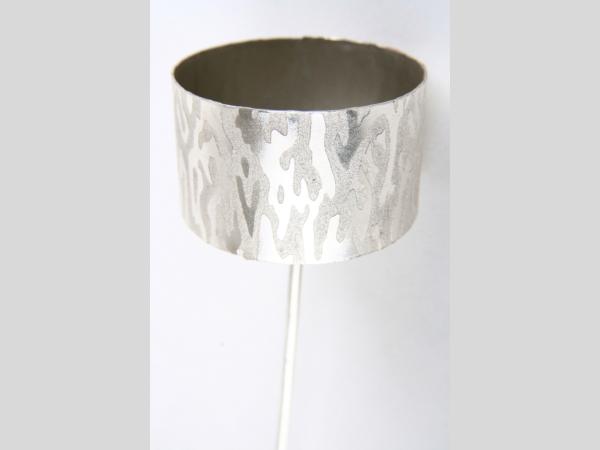 Stick Teelichthalter Metall (innen D42mm)   D4,2 H2,5 L24cm
