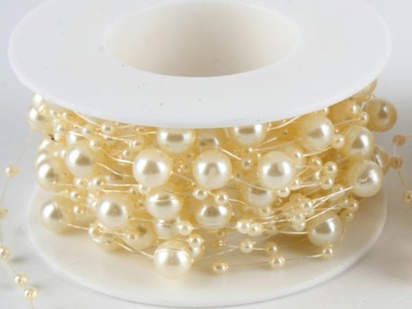 Perlenschnur  mix 3/8mm 8mr 