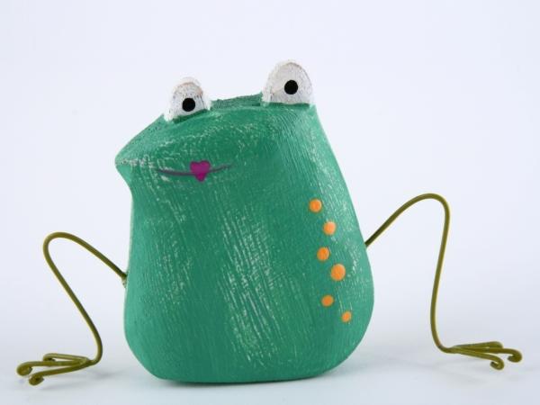 Frosch Holz m Drahtbeinen z Stellen
!! Aktionsartikel- Kein Umtausch / Rückgabe möglich !! B9/14 T2 H9cm