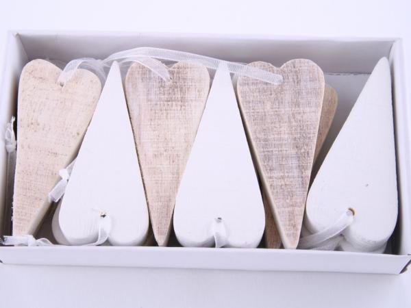 Herz Holz Box 12st      B3 T1 H7cm