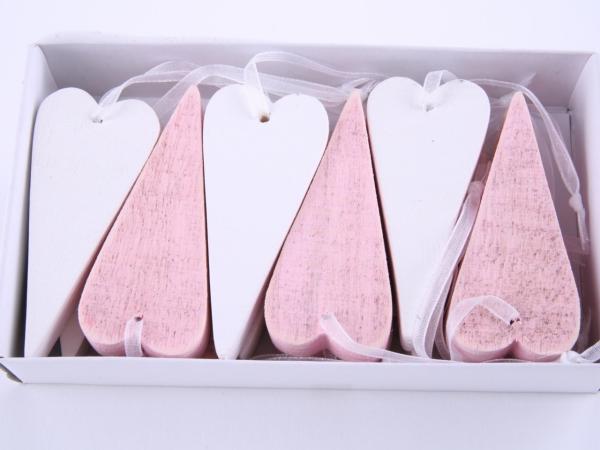 Herz Holz Box 12st      B3 T1 H7cm