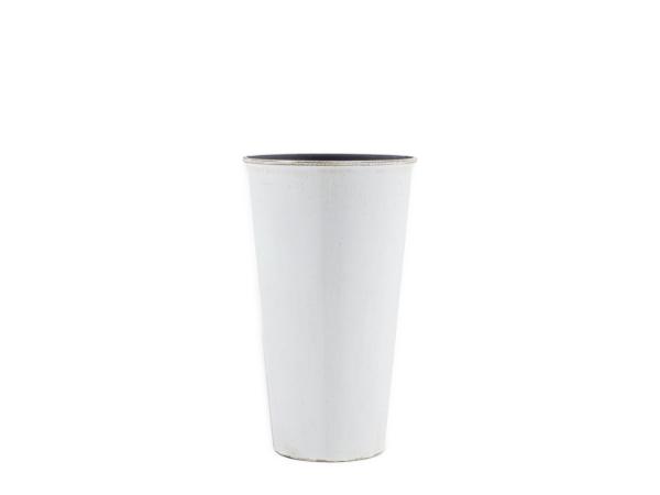 Vase Kunststoff Daily Use finish Lack Emaille  D9,5-15 H24cm