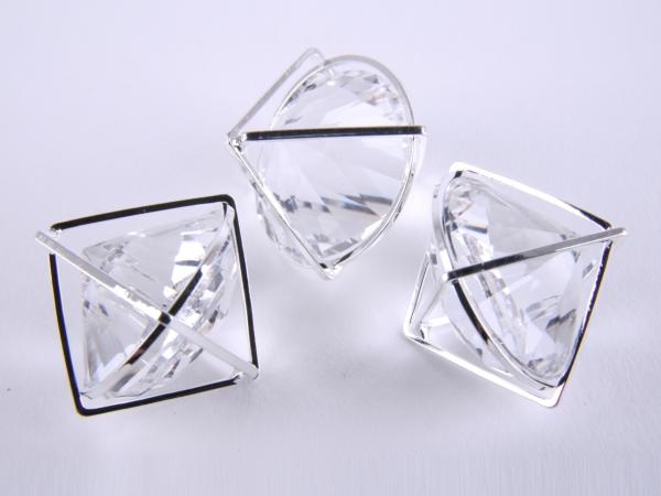Raute Draht m Glasdiamant Prisma    D2,5cm