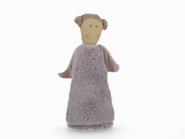 Engel Stoff-Plüsch z Stellen 2Mod grau-rose Kombi
!! Aktionsartikel- Kein Umtausch / Rückgabe möglich !! B18 T8 H25cm