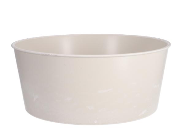 Schale Kunststoff konisch marmoriert D37 H16cm