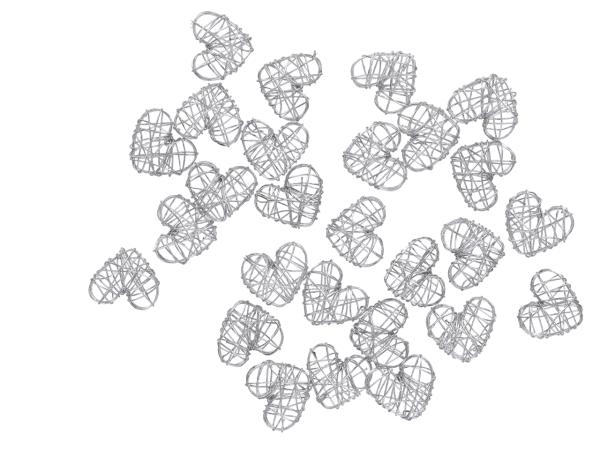 Streuherz Aludraht   D2,5 H1cm