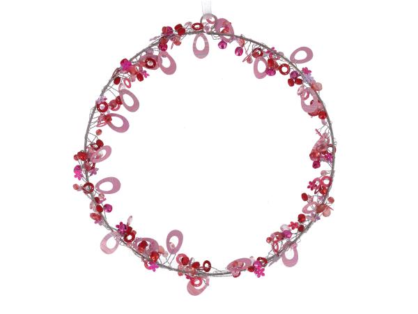 Ring Draht Perlen multicolor
!! Aktionsartikel- Kein Umtausch / Rückgabe möglich !! D20cm