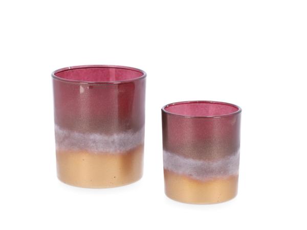 Teelicht Glas
!! Aktionsartikel- Kein Umtausch / Rückgabe möglich !! D9 H10cm