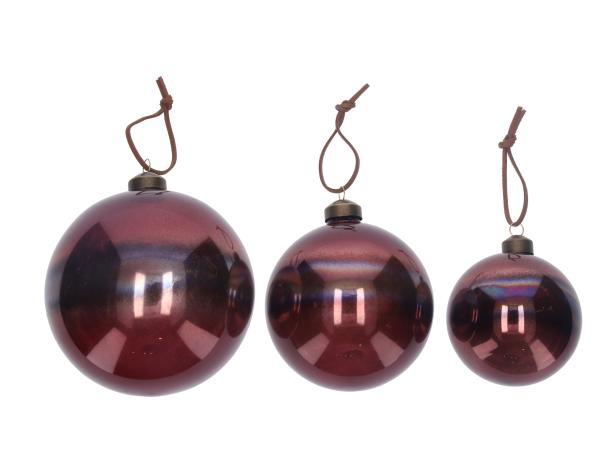 Kugel Glas gebrannt   D10cm