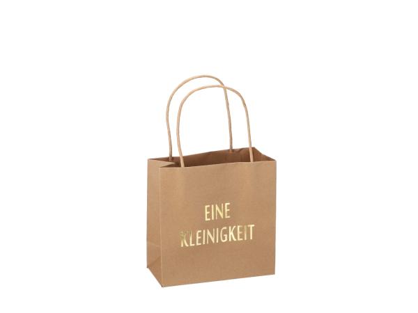 Geschenktüte bedruckt "Eine Kleinigkeit" 