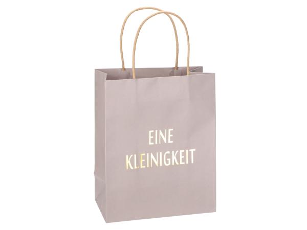 Geschenktüte bedruckt "Eine Kleinigkeit" B20 T11 H25cm