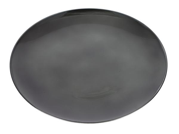 Teller Kunststoff foliert gebürstet D33cm