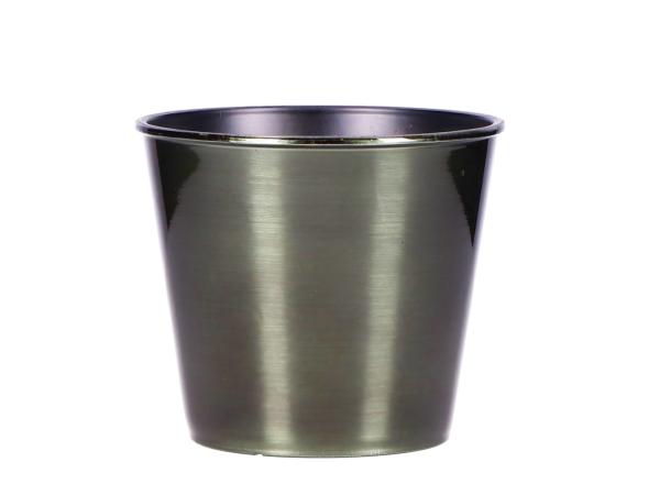 Topf Kunststoff look emailliert D9,2/13 H11,5cm