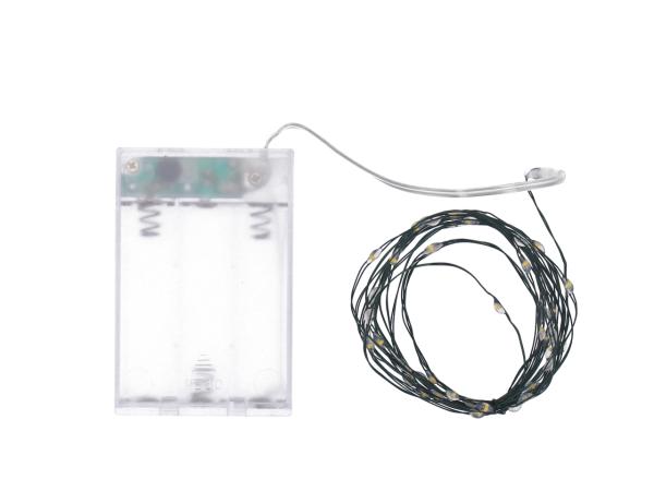 Lichtdraht LED x50 Lights - 3AA 2,5mtr L2,5mtr (+10cm Zuleitung)
