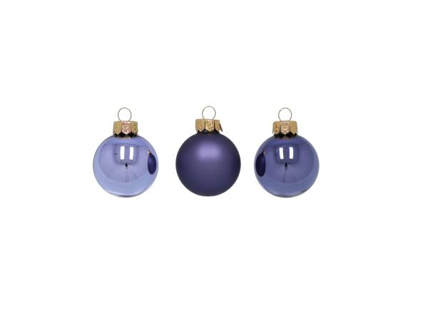 Kugel xmas Glas FASHION Mix3 D4cm