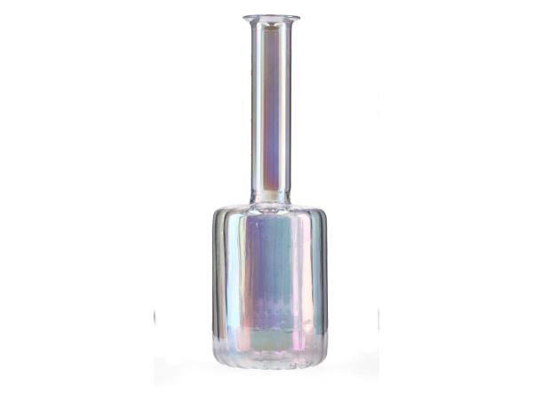 Vase Glas Rille   D8 H24cm