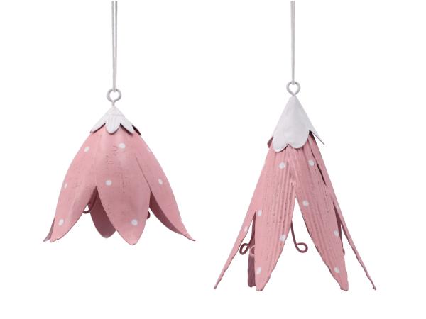 Hängersortiment Blüte Blech 3Mod sort  D6-8 H8-11 L16cm