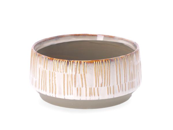 Schale Bamboo Stoneware
!! Aktionsartikel- Kein Umtausch / Rückgabe möglich !! D20 H9cm