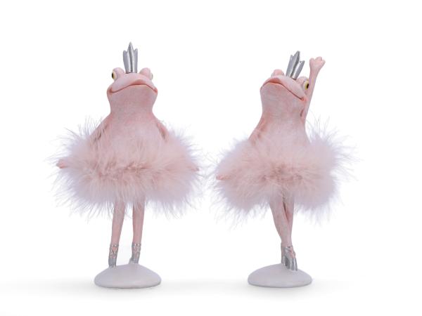 Frosch Ballett im Federrock 2Mod
!! Aktionsartikel- Kein Umtausch / Rückgabe möglich !! B12 T7 H21,5cm