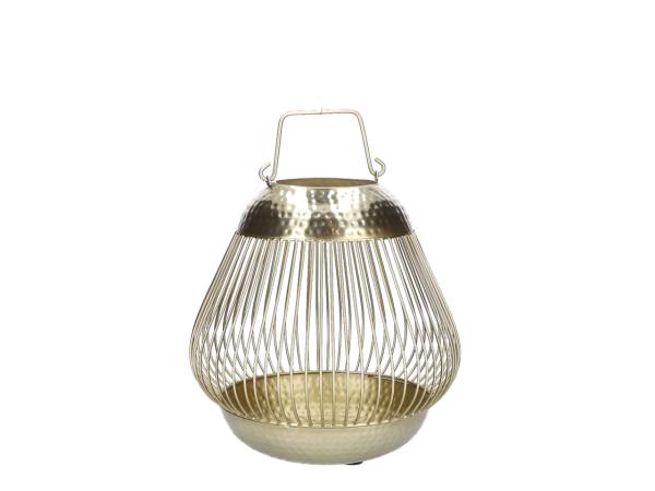 Windlicht Metall Drop
!! Aktionsartikel- Kein Umtausch / Rückgabe möglich !! D32 H31/42cm
