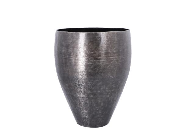 Topf Aluminium gebürstet D56 H71,5cm