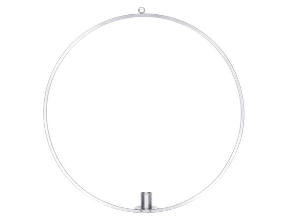 Kerzenhalter Ring Metall f Spitzkerze (23mm)   D40cm