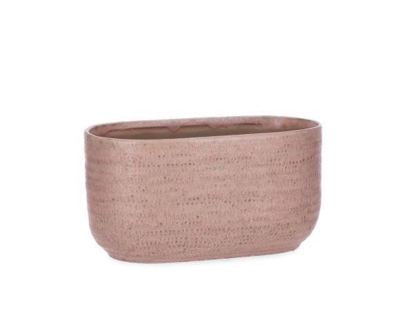 Jardiniere Karma Keramik Stoneware matt glasiert
!! Aktionsartikel- Kein Umtausch / Rückgabe möglich !! B24,8 T13,5 H12,5cm