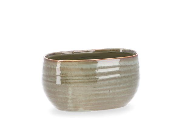 Jardiniere Danik Keramik Stoneware glasier  B20,9 T11,8 H11,5cm