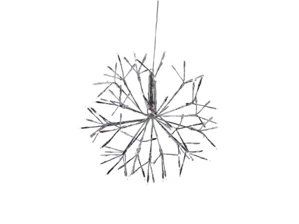 Lichtball Feuerwerk funkelnd 96Lichter (12 funkelnd) LED warmweiss 24Volt m Timer indoor   D40cm